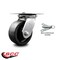 Service Caster 5 Inch Heavy Duty Glass Filled Nylon Caster with Roller Bearing and Swivel Lock SCC-35S520-GFNR-BSL - alternate 3